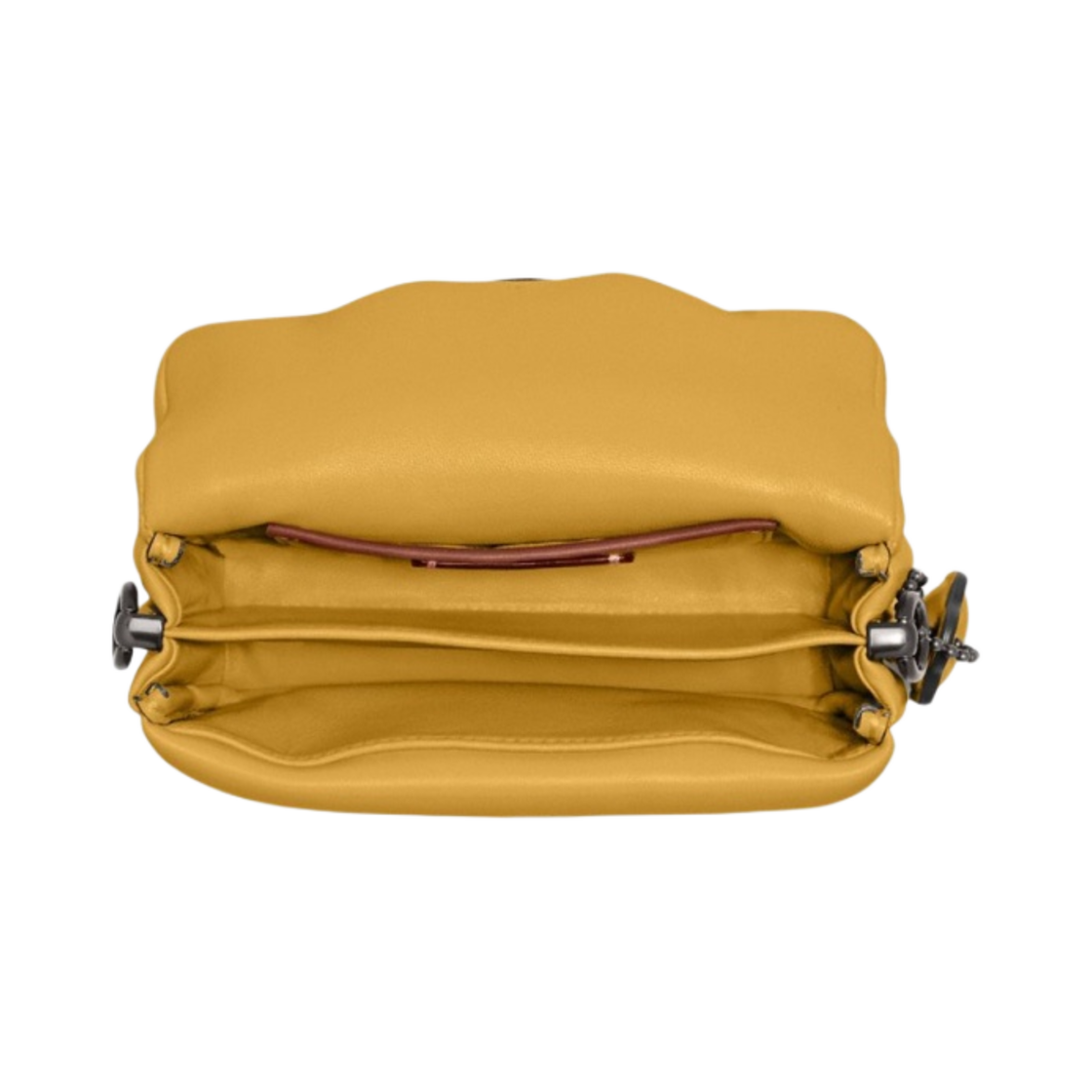코치 필로우 태비 숄더백 18 니켈 옐로우 골드(Coach Pillow Tabby Shoulder Bag 18 Yellow Gold) - 3