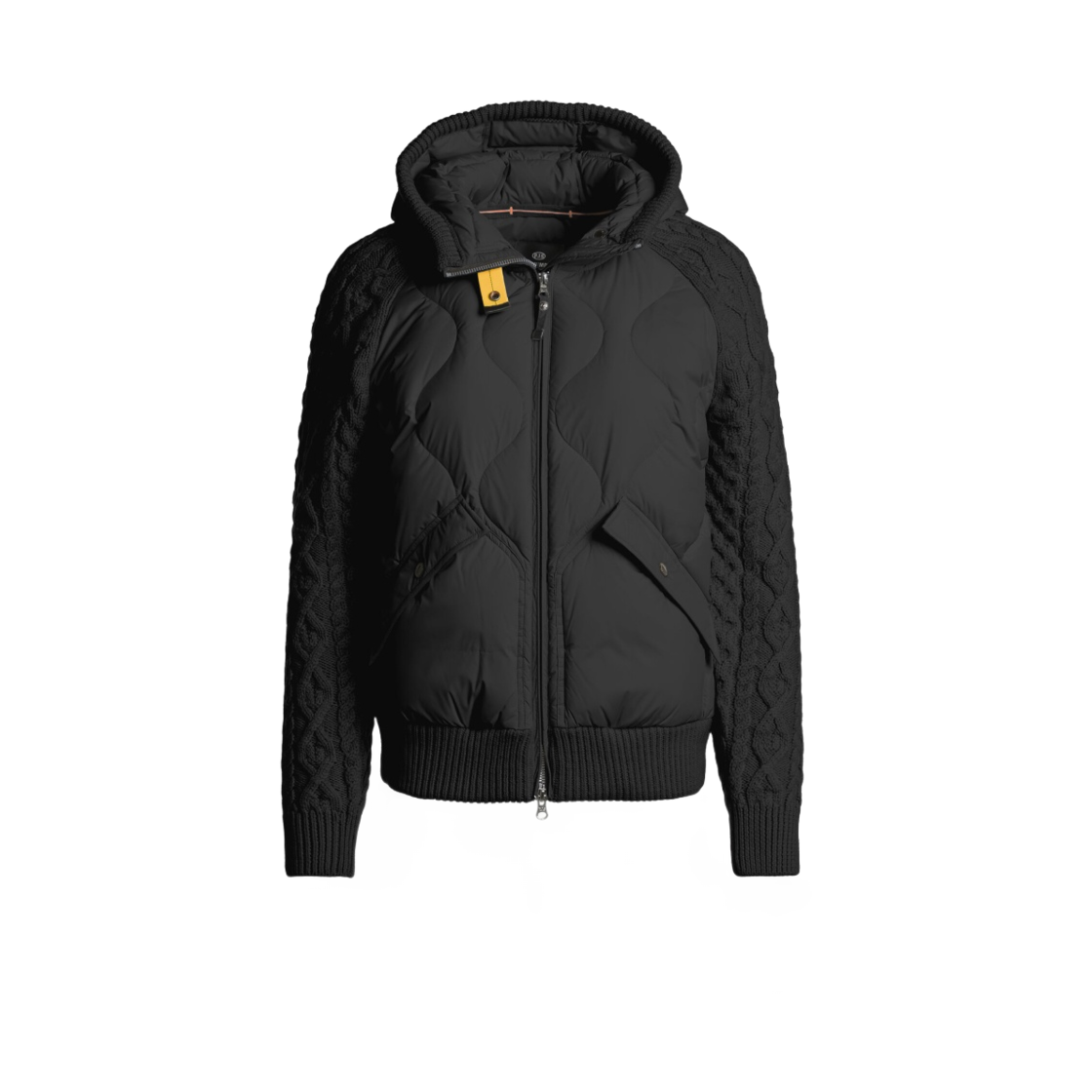 (W) 파라점퍼스 팻 하이브리드 자켓 블랙 - 22FW((W) Parajumpers Phat Hybrids Jacket Black - 22FW) - 1