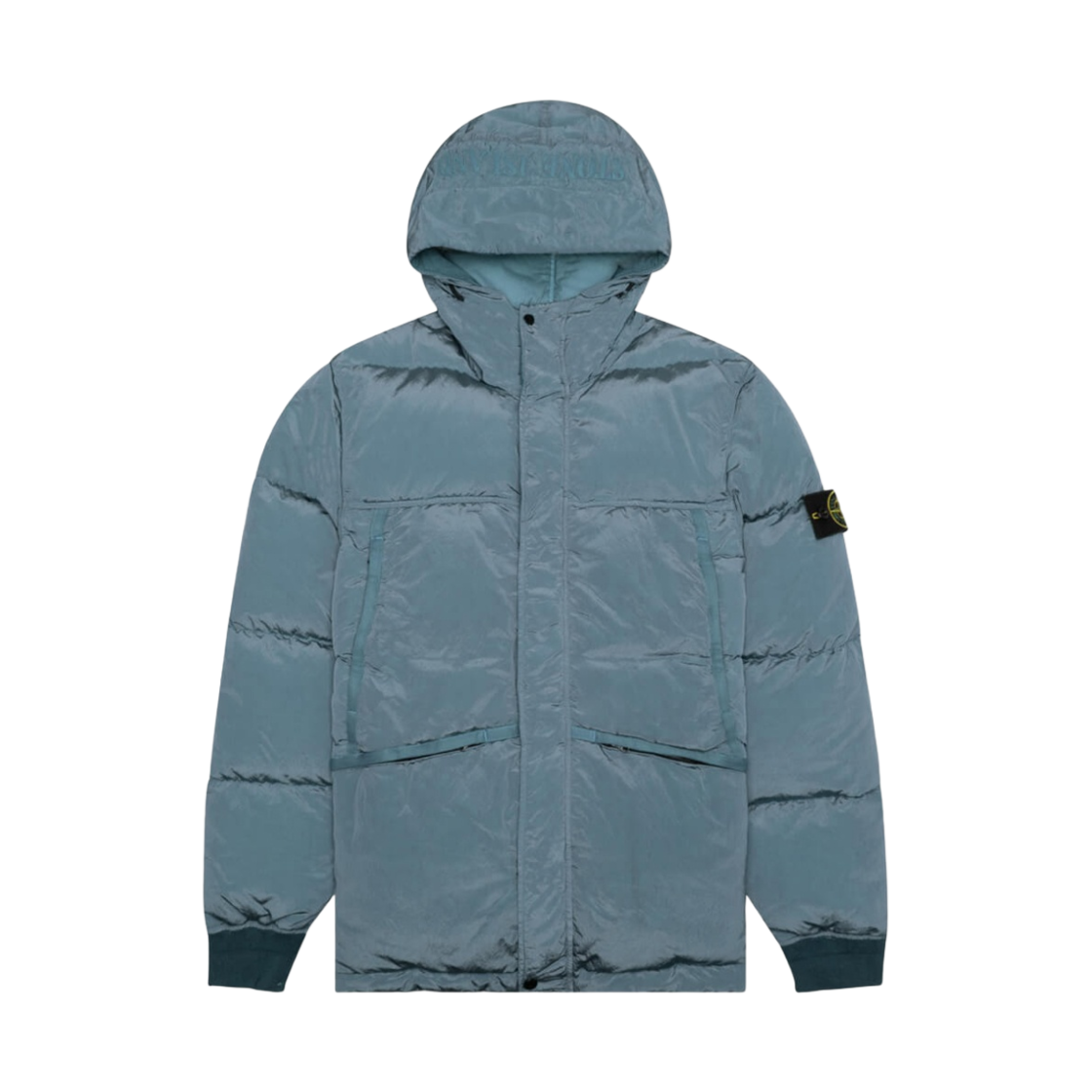 스톤 아일랜드 44508 나일론 메탈 다운-TC 자켓 파우더 블루 - 21FW