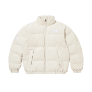 Supreme x The North Face Suede Nuptse Jacket Stone - 23FW