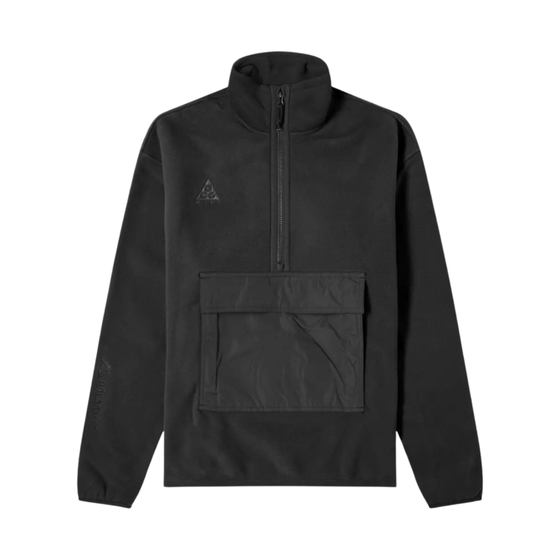 나이키 ACG 폴라 하프 집 아노락 블랙 - 아시아(Nike ACG Polar Half Zip Anorak Black - Asia) - 1