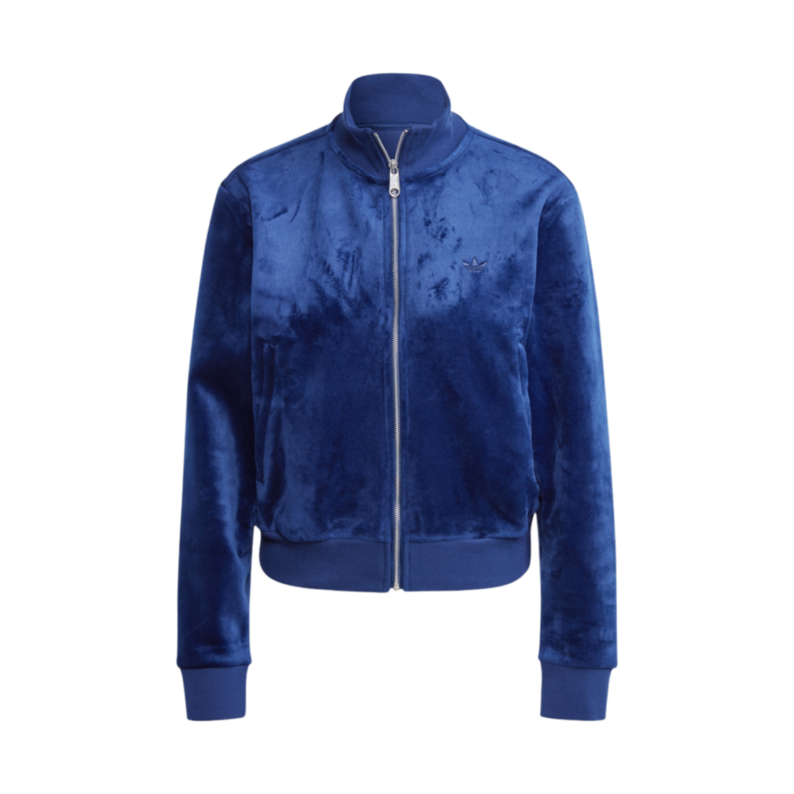 IL7080 (W) Adidas Premium Essential Velour Track Top Dark Blue - KR Sizing