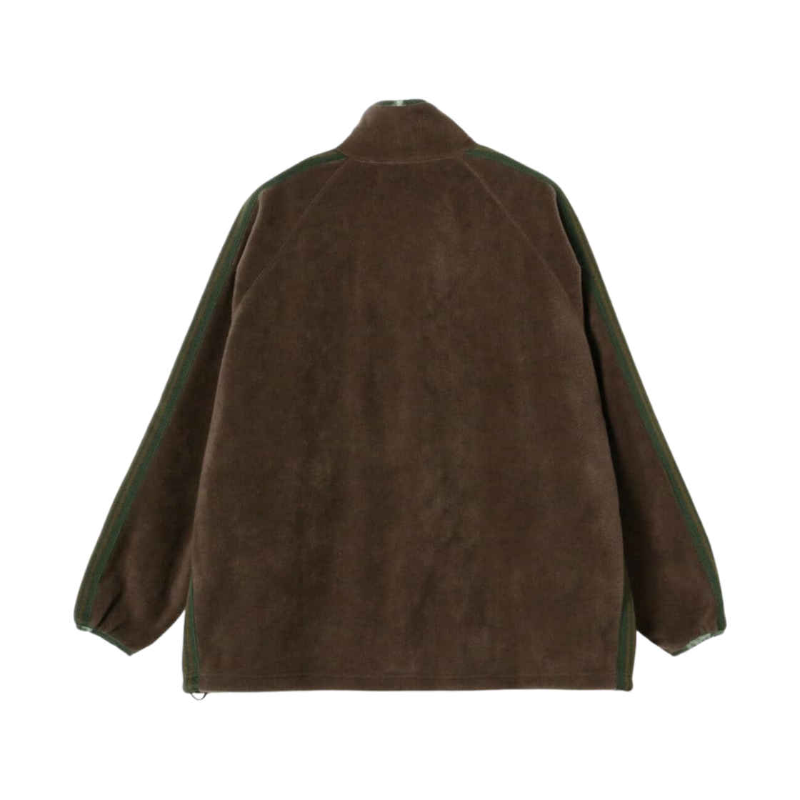 니들스 x 빔즈 플리스 트랙 자켓 브라운 그린 | Needles | KREAM
