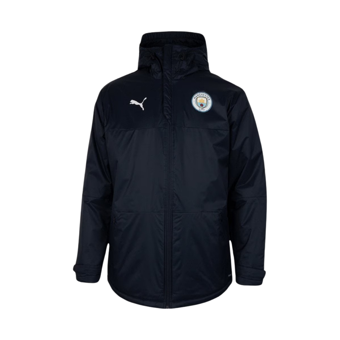 푸마 맨체스터 시티 2022/23 윈터 자켓 파리지앵 나이트(Puma Manchester City 2022/23 Winter Jacket Parisian Night)