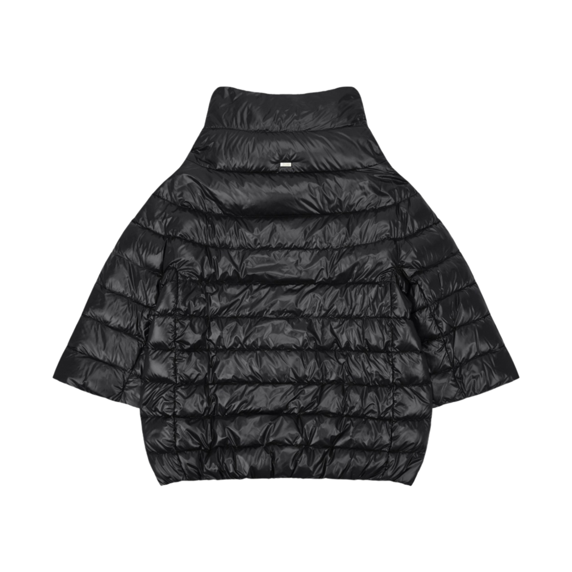 (W) 에르노 아민타 케이프 블랙((W) Herno Aminta Capes Black) - 2