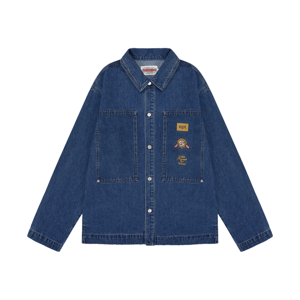 EP5SN3SH00210 EPT Patch Pocket Denim Shirt Blue