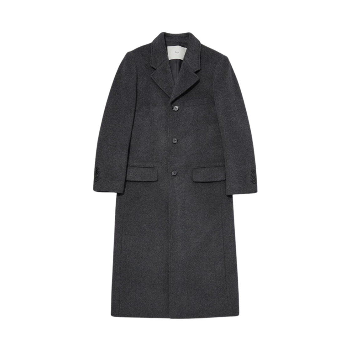 ジャケット・アウター Dunst UNISEX 2-WAY 3BUTTON CASHMERE COAT 던스트]UNISEX 2-WAY 3 BUTTON CASHMERE COAT BLACK_UDCO4D121BK