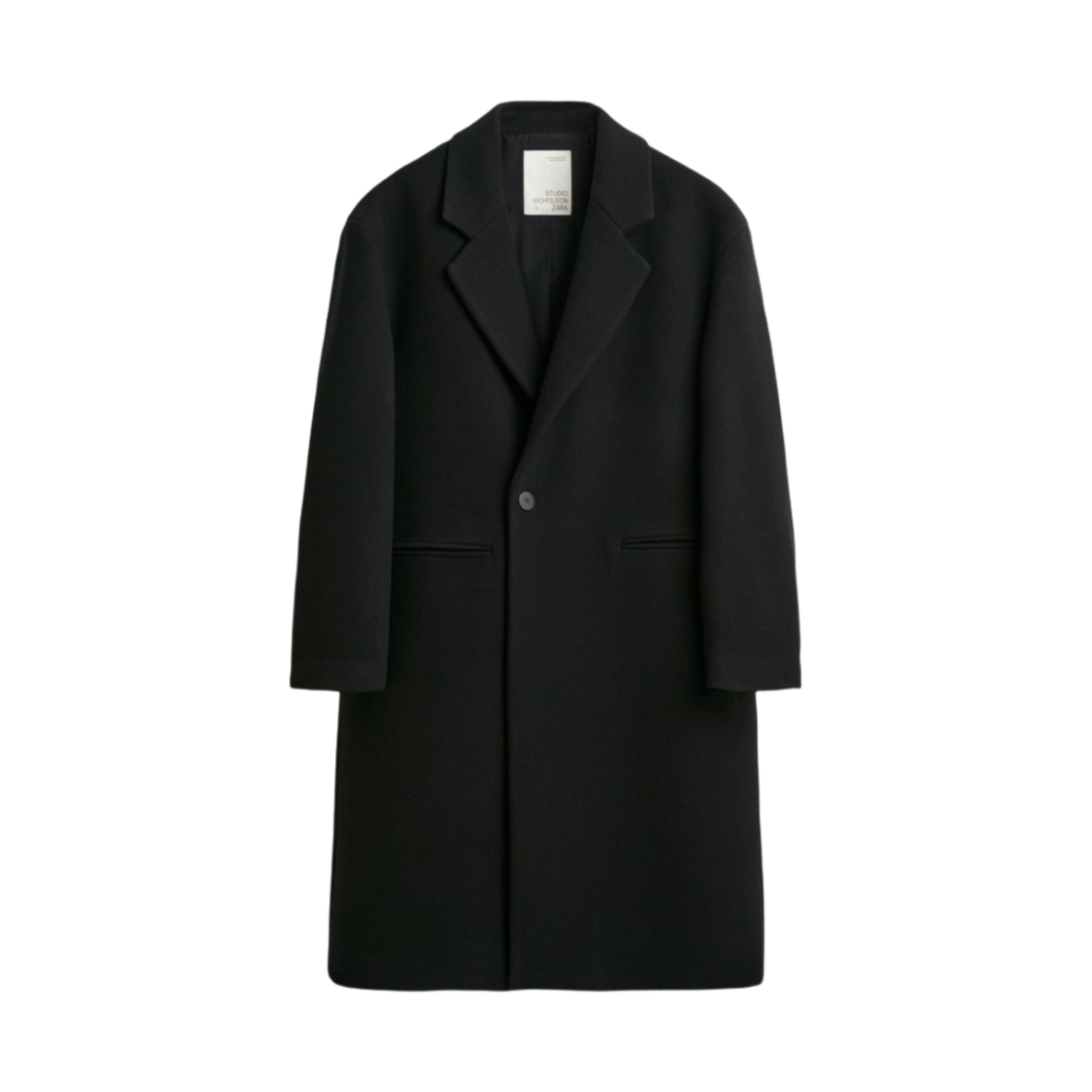 자라 x 스튜디오 니콜슨 오버사이즈 코트 블랙(Zara x Studio Nicholson Oversize Coat Black)