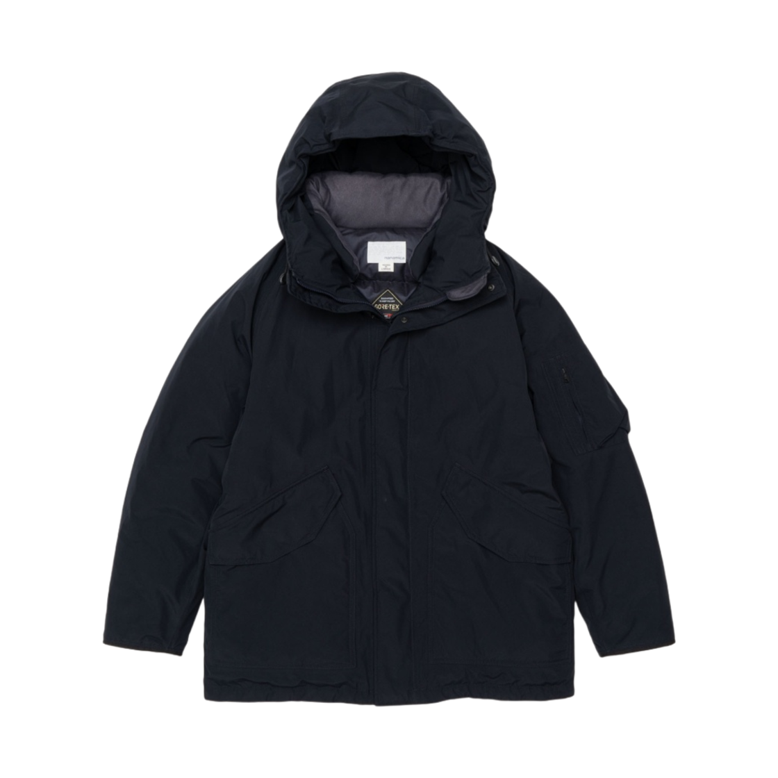 SUBF357 Nanamica Gore-Tex Down Coat Navy