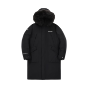 Discovery Expedition Bergen Gore Windstopper Goose Long Down Jacket Black