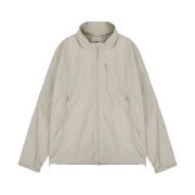 keek Pillowdy Inflatable Collar Windbreaker Beige