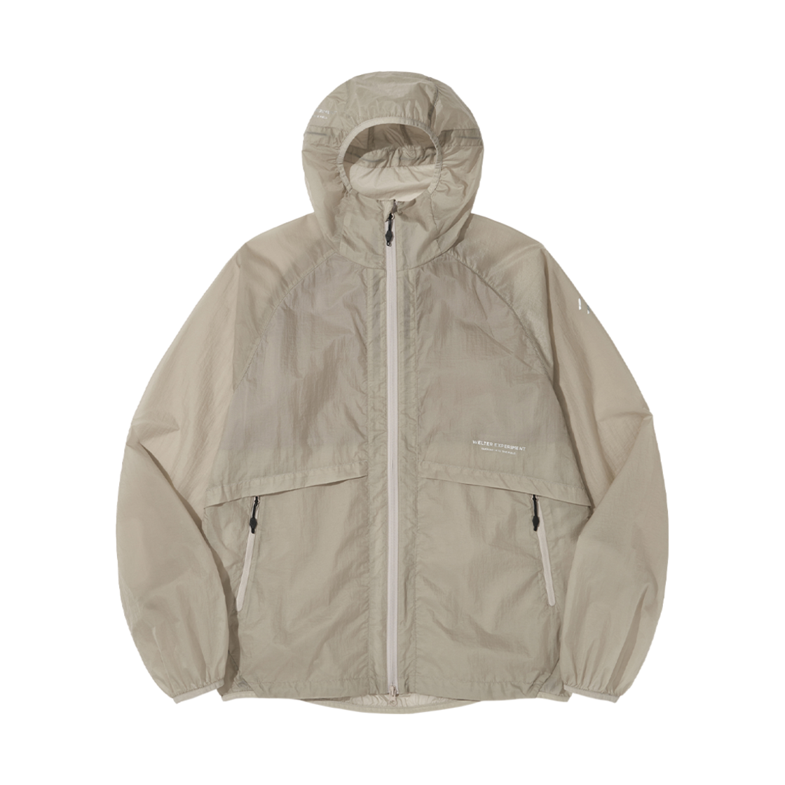 WBESJP001LG Welter Experiment Boreas Ventilation Windbreaker Light Gray