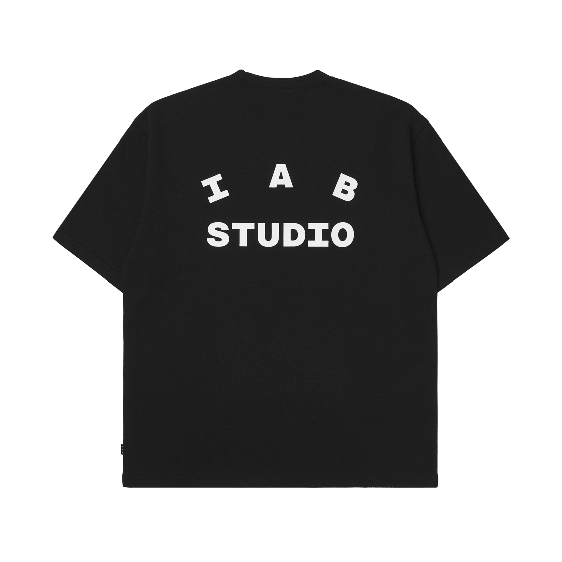 아이앱 스튜디오 티셔츠 블랙 화이트(IAB Studio Basic T-Shirt Black White)
