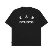 IAB Studio Basic T-Shirt Black White