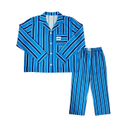Foli Unisex PJ Set 2pcs Sapphire Blue