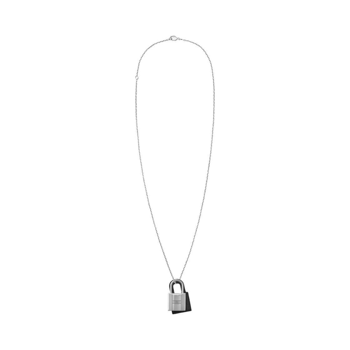 (W) 에르메스 스몰 오켈리 펜던트 스위프트 & 팔라듐 하드웨어 누아((W) Hermes Small O'Kelly Pendant Swift & Palladium Noir) - 1