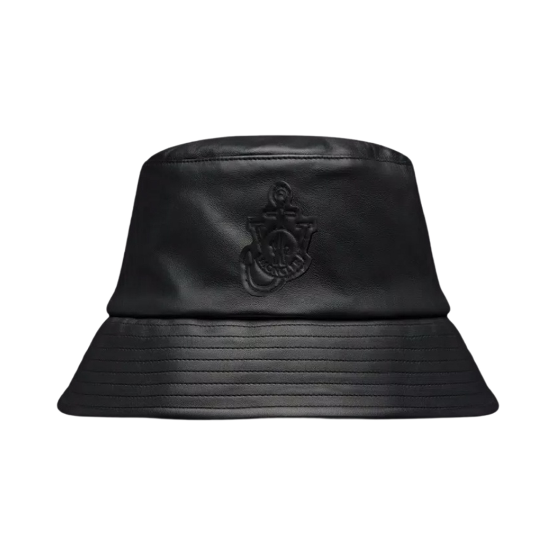 몽클레르 레더 버킷햇 블랙 - 23SS(Moncler Leather Bucket Hat Black - 23SS) - 1