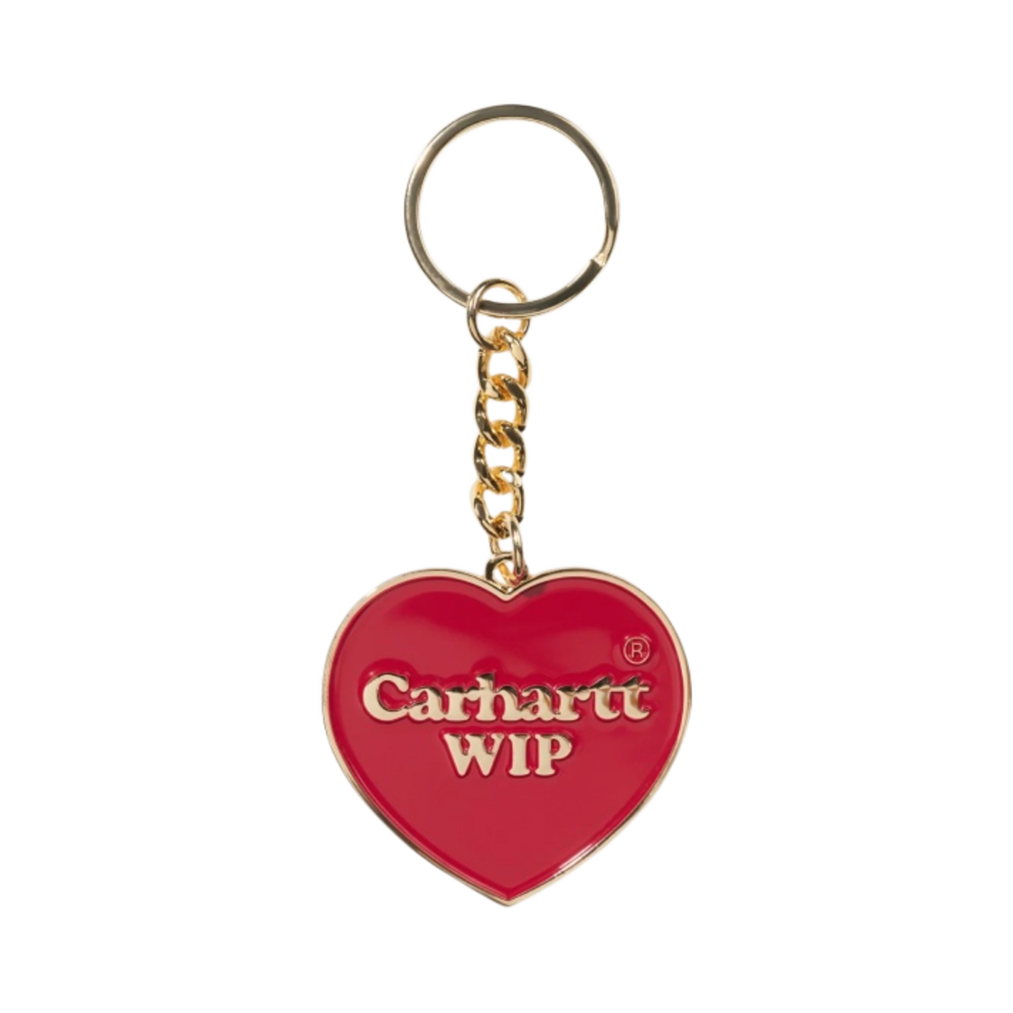 I032702-60-XX Carhartt WIP Heart Keychain Red