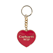 Carhartt WIP Heart Keychain Red