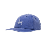 Stussy Washed Stock Low Pro Cap Blue