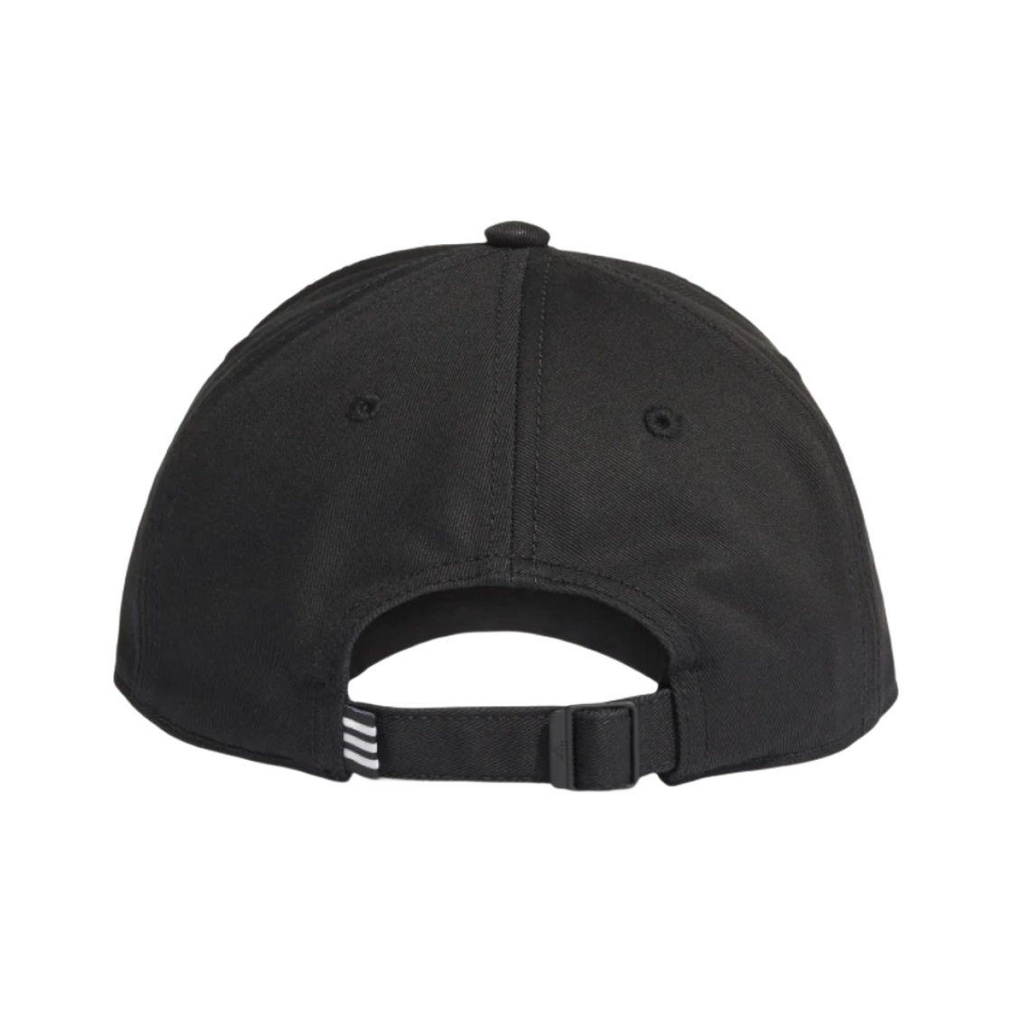 아디다스 삼선 코튼 베이스볼 캡 블랙(Adidas 3-Stripes Cotton Baseball Cap Black) - 3