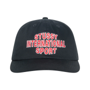 Stussy Mid-Depth International Sport Strapback Black