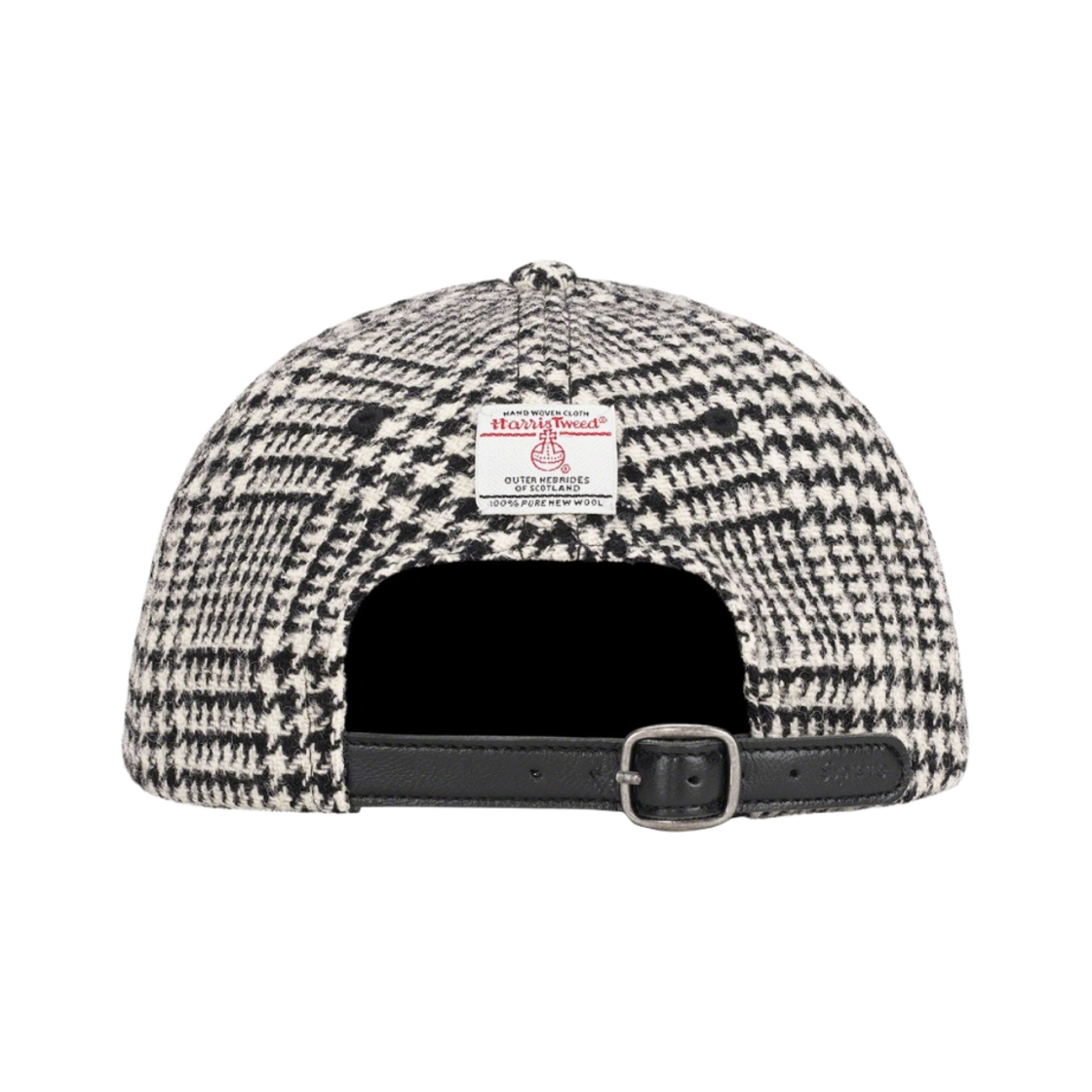 슈프림 해리스 트위드 클래식 로고 6-패널 캡 블랙 멀티 - 21FW(Supreme Harris Tweed Classic Logo 6-Panel Black Multi - 21FW) - 2