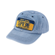 Supreme License Plate 6-Panel Denim - 25SS