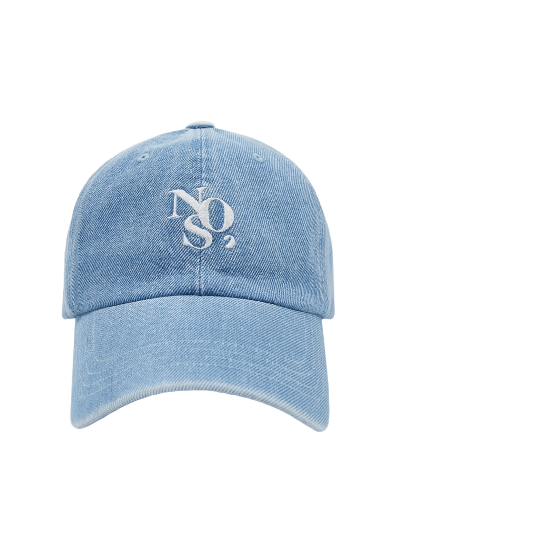 NOS7 시그니쳐 심볼 사이드 포인트 볼캡 데님(NOS7 Signature Symbol Side Point Ballcap Denim)