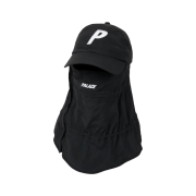 Palace Shell Facemask P 6-Panel Black - 22FW