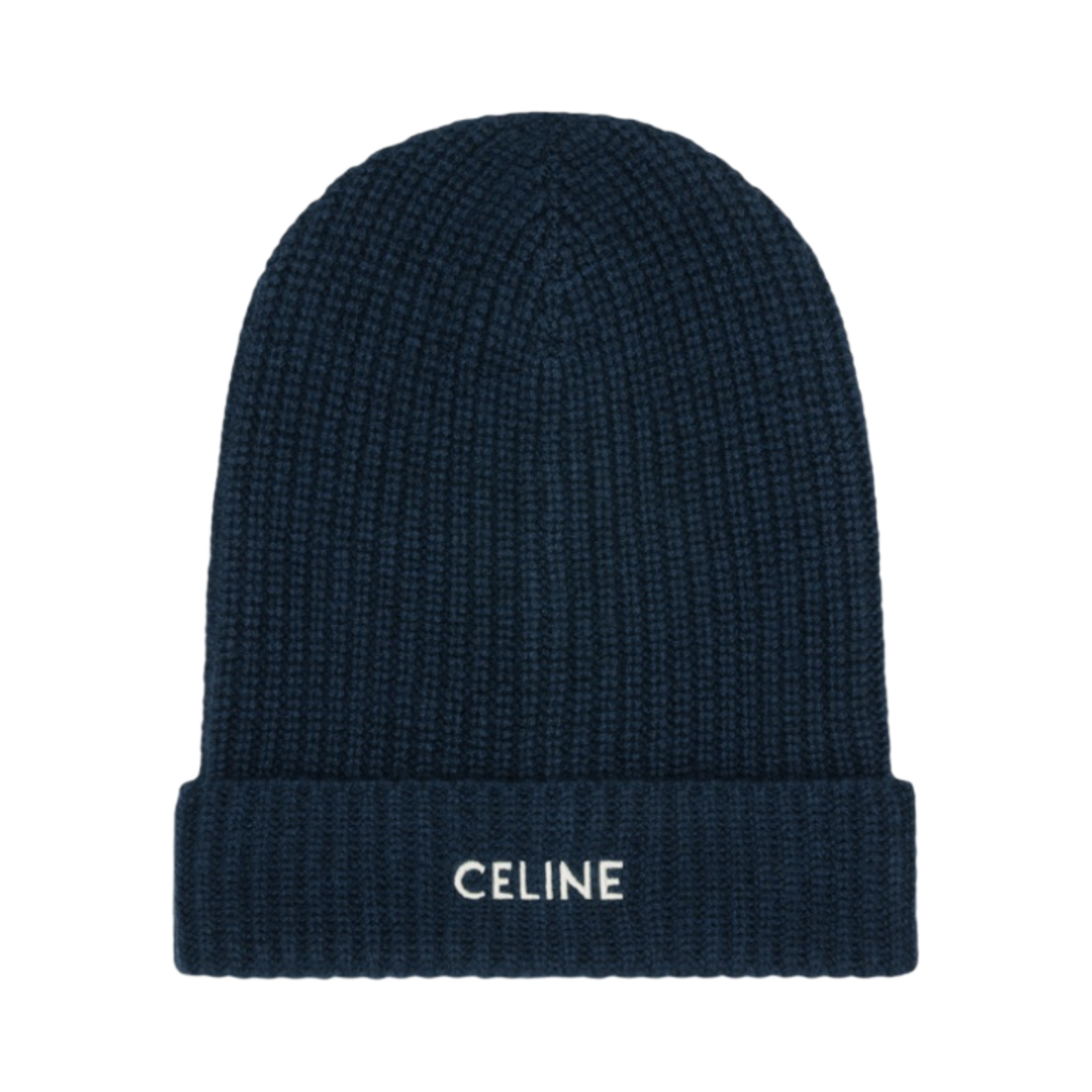 셀린느 비니 헤리티지 캐시미어 네이비(Celine Beanie in Heritage Cashmere Navy) - 1