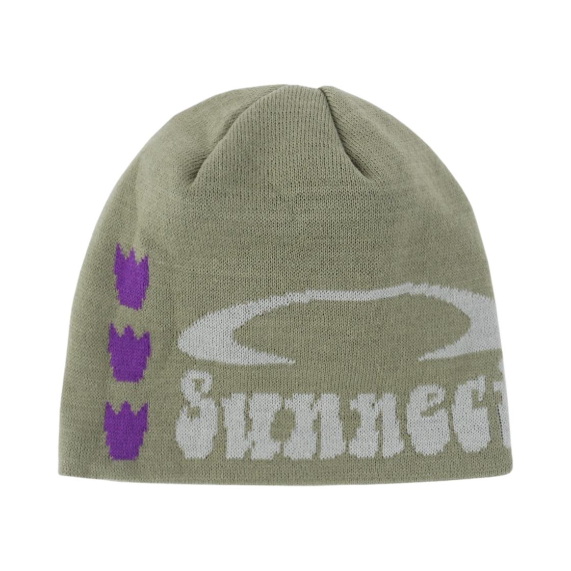 P00000EG Sunnect Hidden Mural Beanie Sage - 대표 이미지 #1