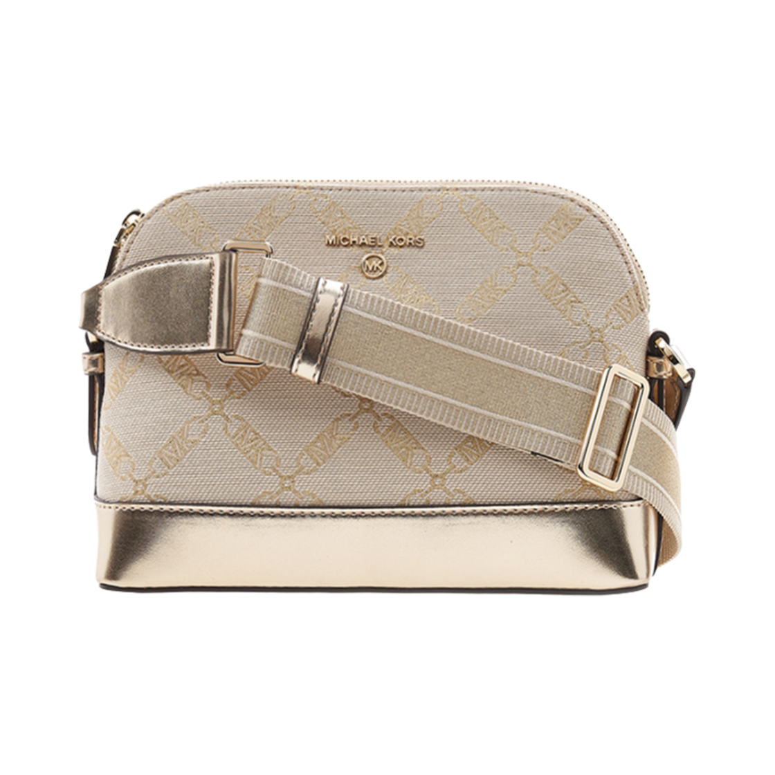 32S3GT9C3I750 Michael Kors Jet Set Crossbody Bag Fabric Leather