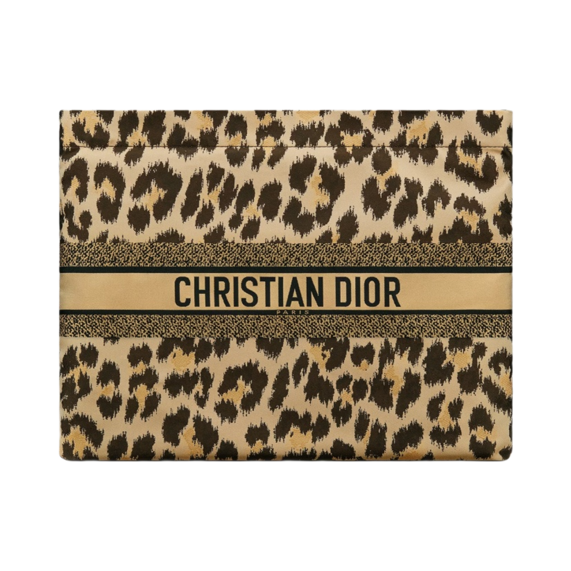 디올트래블 지퍼 파우치 베이지 멀티컬러 미짜 테크니컬 패브릭(Dior Diortravel Zipped Pouch Beige Multicolor Mizza Technical Fabric) - 1