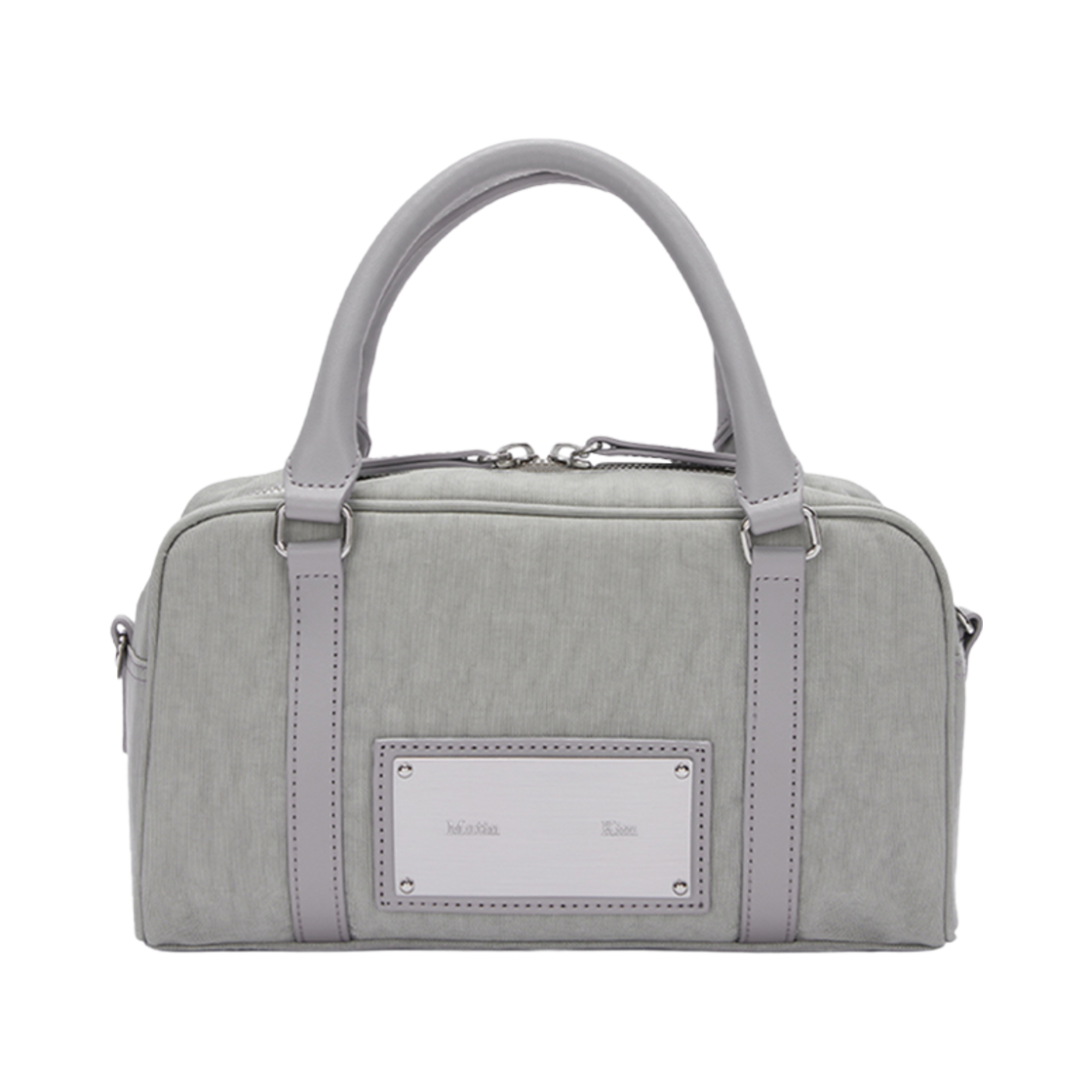 마뗑킴 패브릭 베이비 스포티 토트백 라이트 카키(Matin Kim Fabric Baby Sporty Tote Bag Light Khaki) - 1