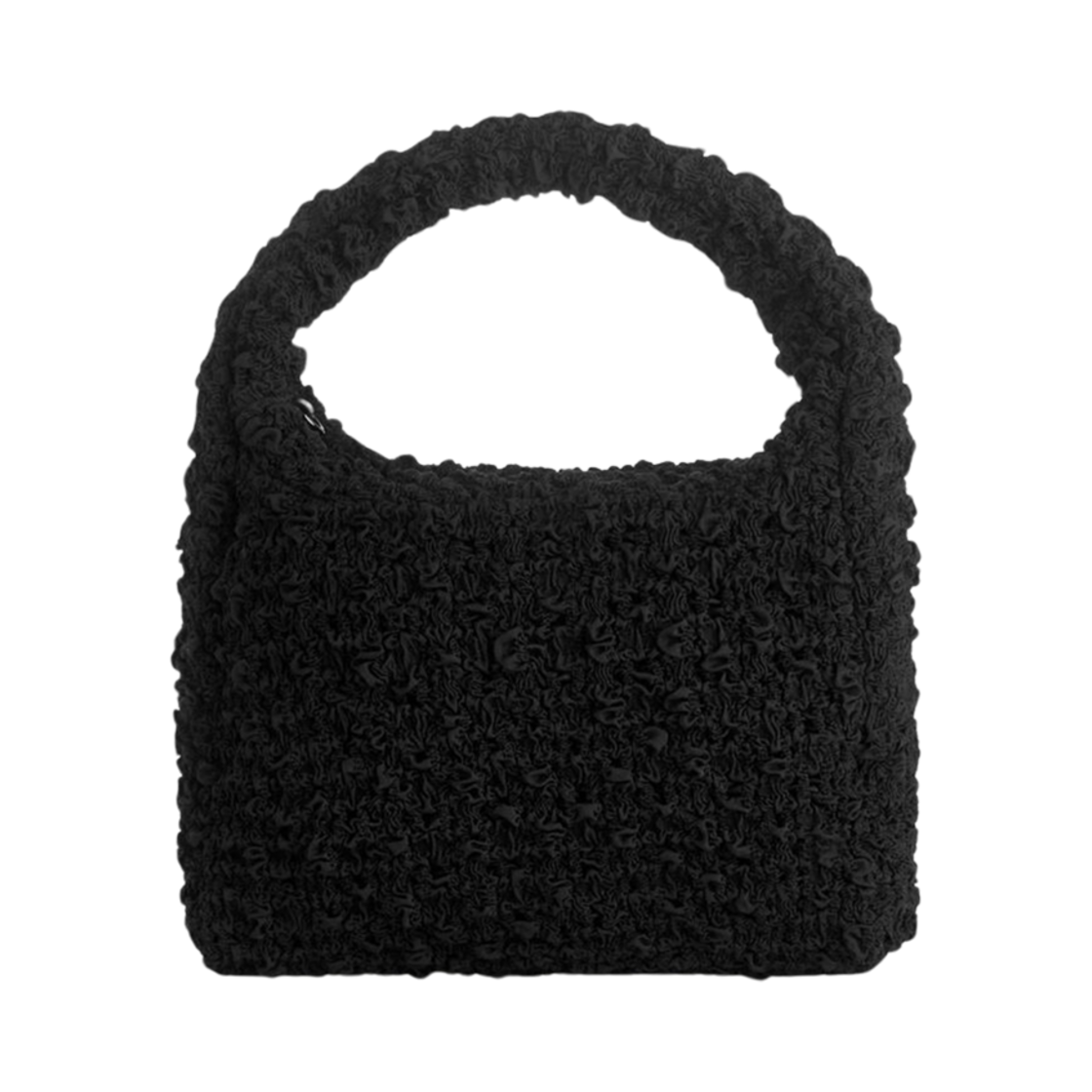 아르켓 크링클 핸드백 블랙(Arket Crinkled Handbag Black)