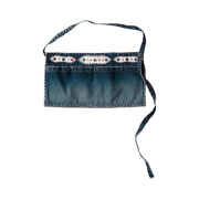 Kapital 13 oz. Denim 2way Gemstone Apron Indigo (Processing)