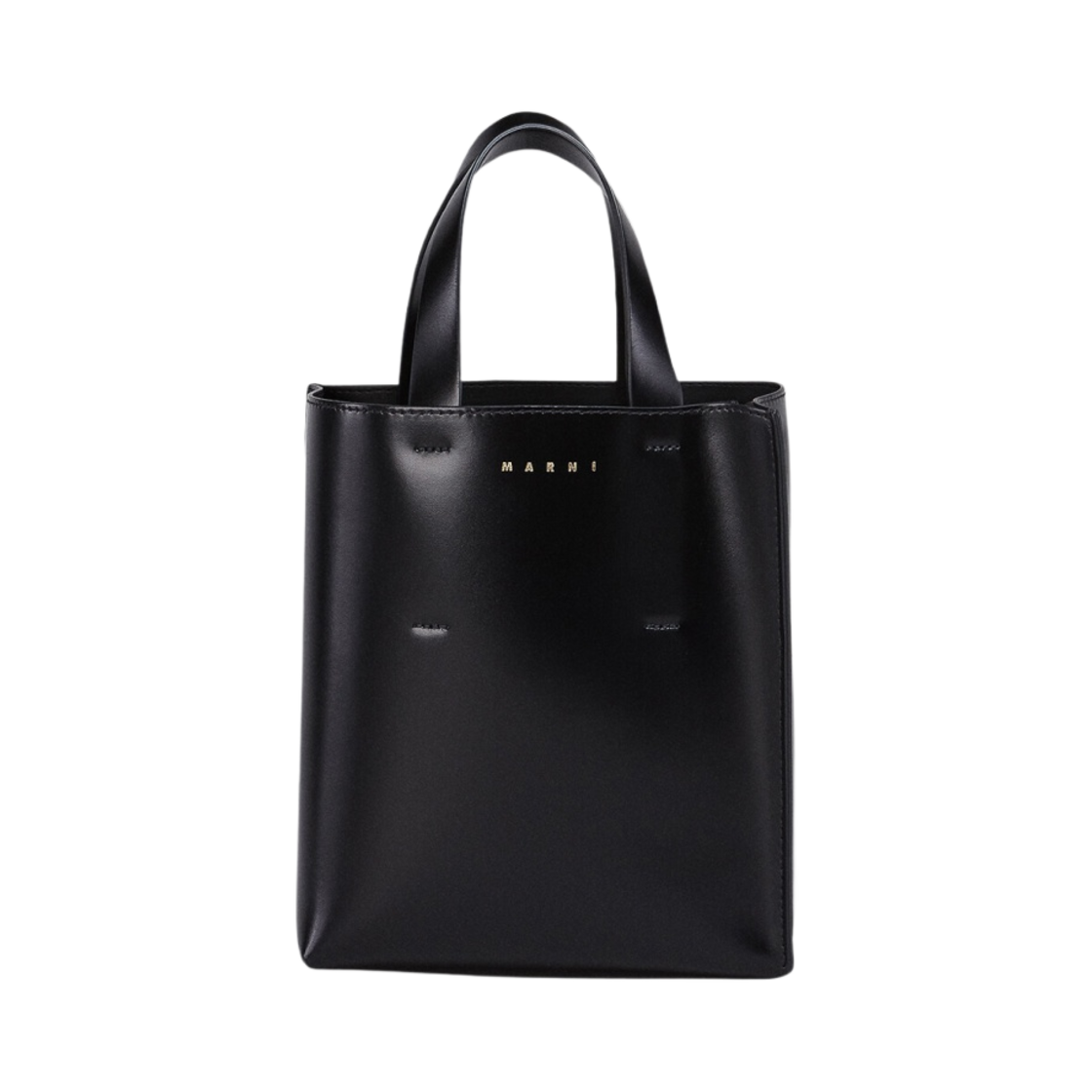 마르니 레더 뮤제오 미니백 블랙