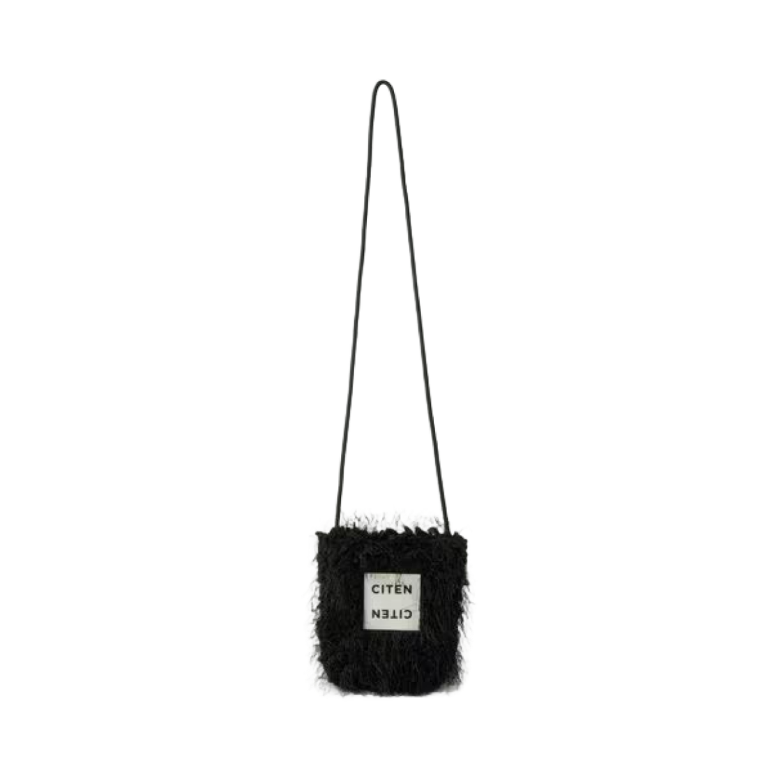 시텐 프린지 라운드 숄더 블랙(Citen Fringe Round Shoulder Black)