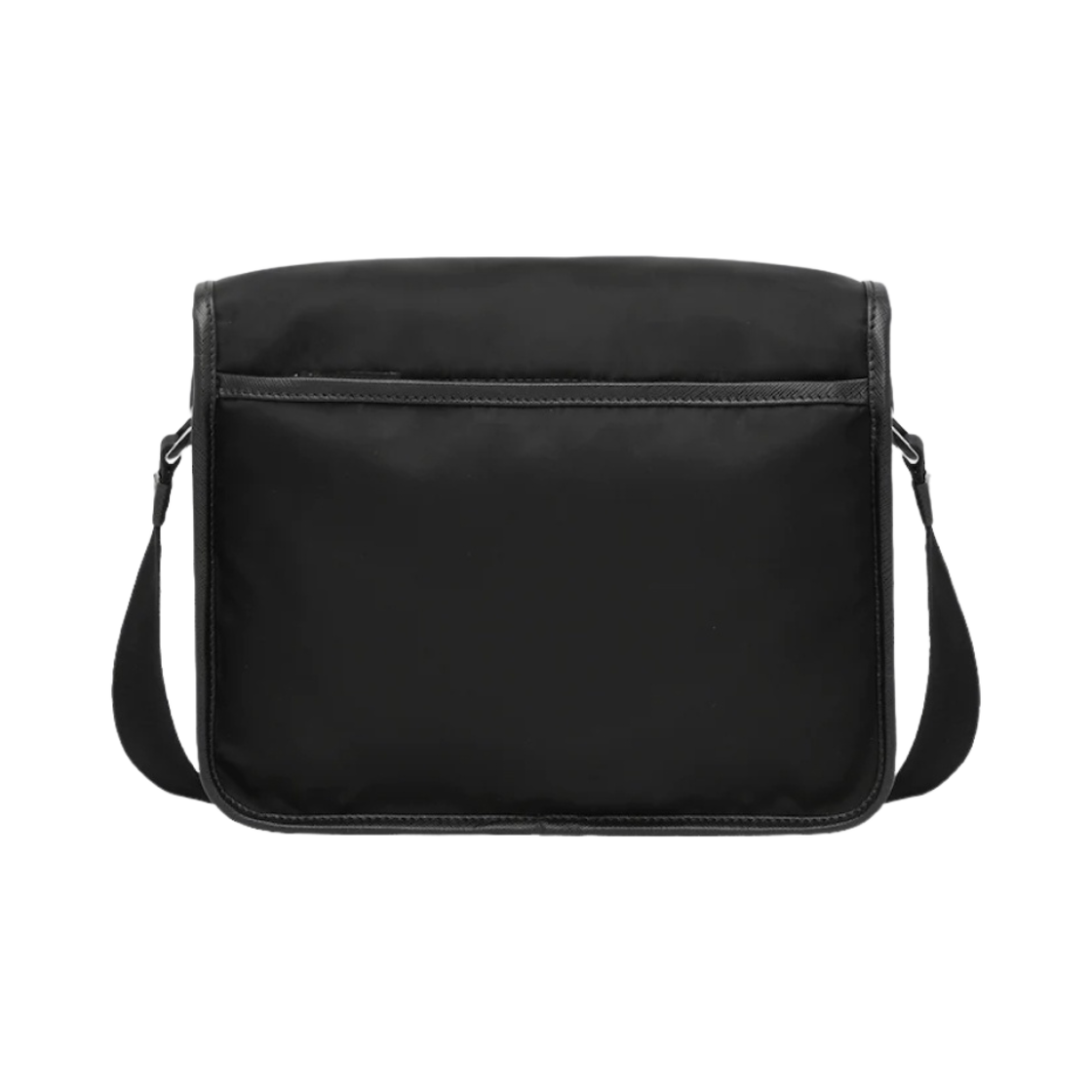 프라다 리나일론 사피아노 레더 숄더백 블랙(Prada Re-Nylon and Saffiano Leather Shoulder Bag Black) - 3