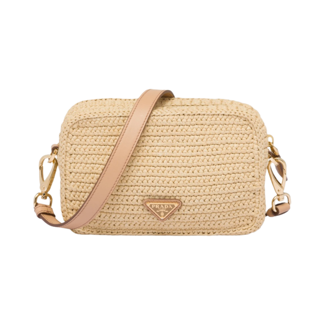 프라다 크로쉐 숄더백 내츄럴(Prada Crochet Shoulder Bag Natural) - 3