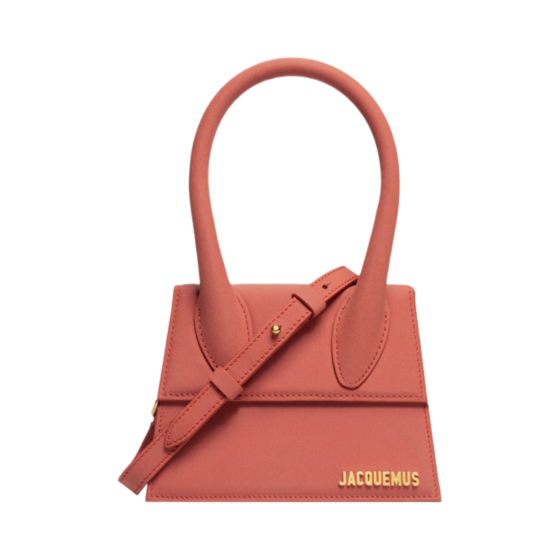 자크뮈스 르 치키토 모옌 레더 핸드백 다크 레드(Jacquemus Le Chiquito Moyen Leather Handbag Dark Red) - 1