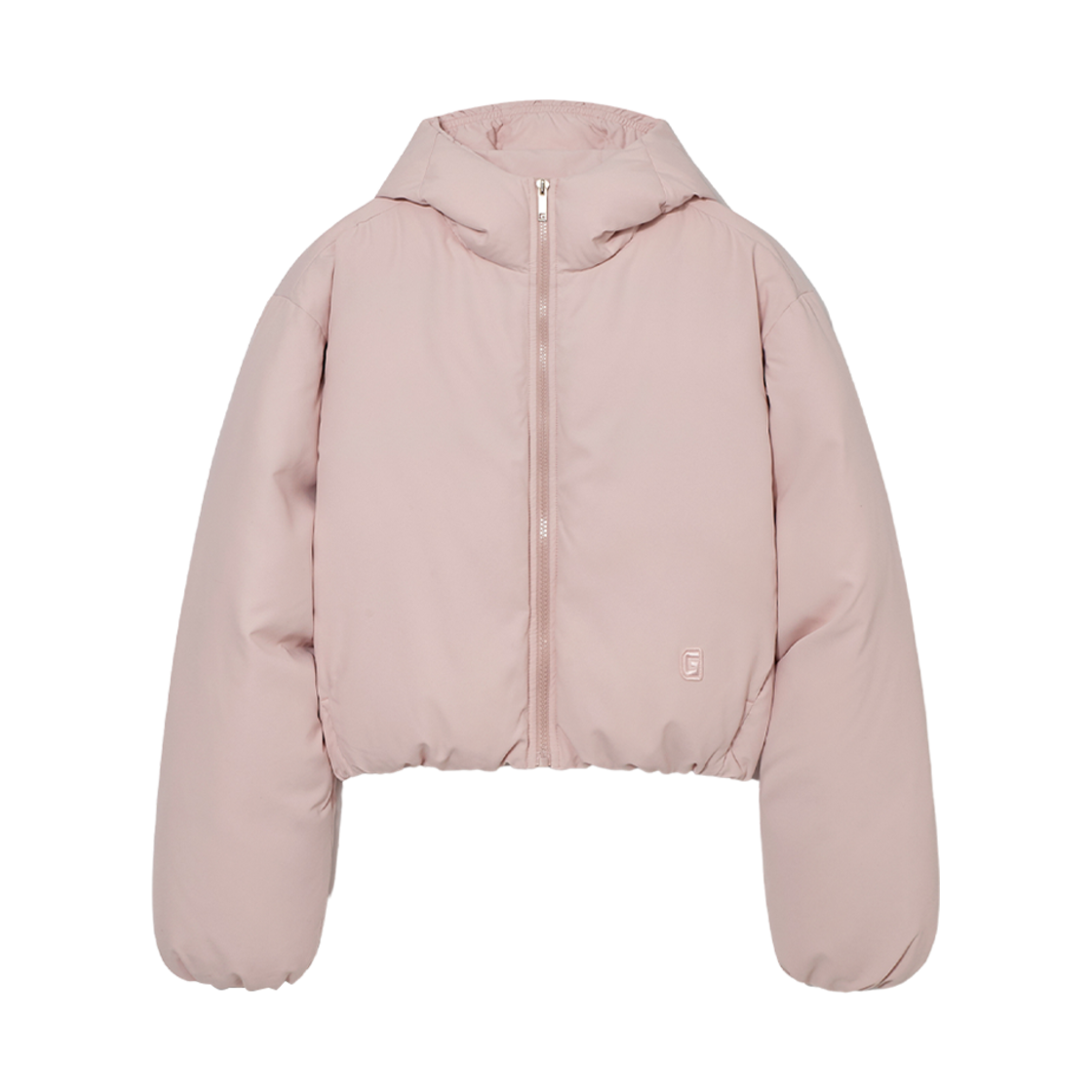 - (W) Glowny Bounderless Down Puffer Jacket Baby Pink