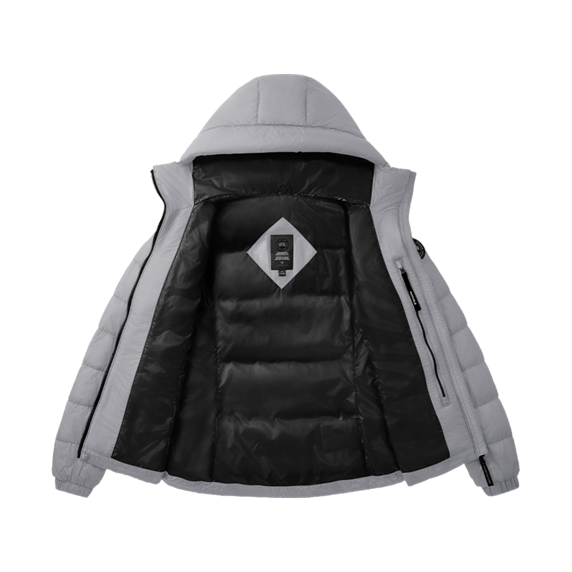 (W) 캐나다 구스 애보트 후디 블랙 라벨 실버버치((W) Canada Goose Abbott Hoody Black Label Silverbirch) - 1