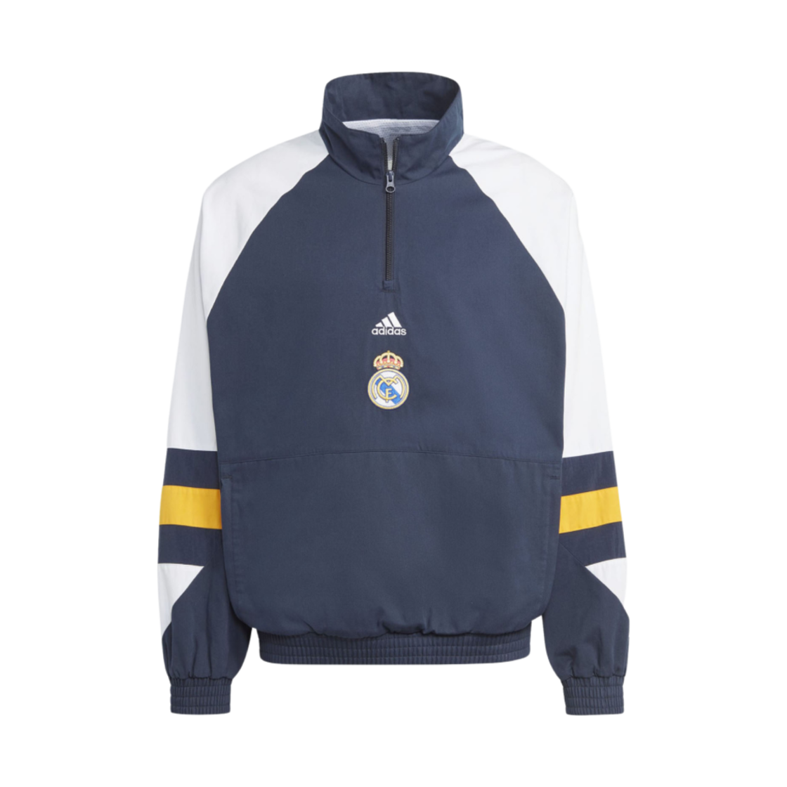 아디다스 레알 마드리드 아이콘 탑 나이트 네이비 - US 사이즈(Adidas Real Madrid Icon Top Night Navy - US Sizing)