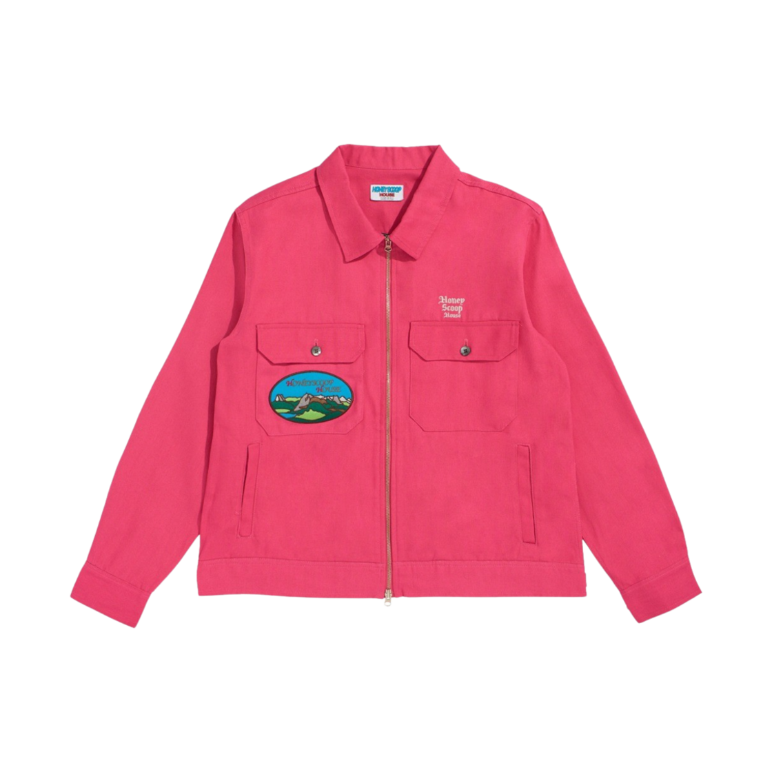 HSH24OU108PK Honey Scoop House Mountain Work Jacket Pink
