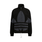 Adidas Big Trefoil Sherpa Jacket Black - KR Sizing