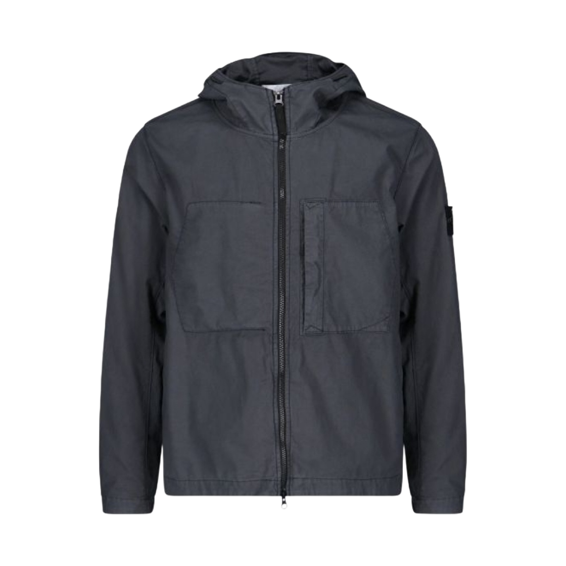 스톤 아일랜드 43310 수피마 코튼 후드 자켓 다크 그레이 - 23SS(Stone Island 43310 Supima Cotton Hooded Jacket Dark Grey - 23SS) - 1