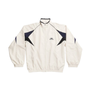 Balenciaga 3B Sports Icon Medium Fit Tracksuit Jacket White