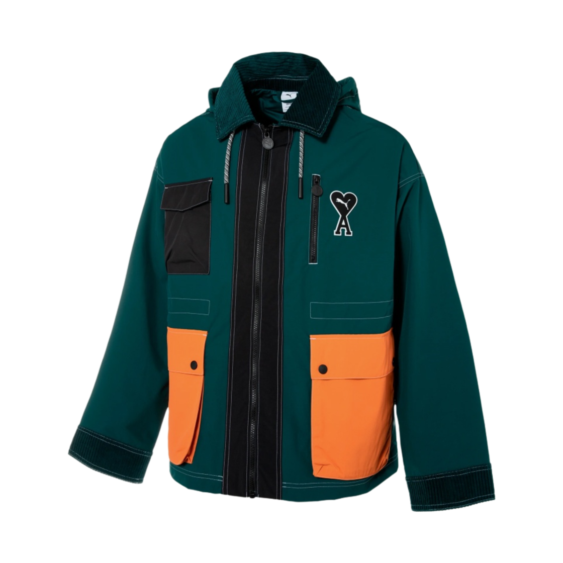535990-24 Puma x AMI Jacket Varsity Green